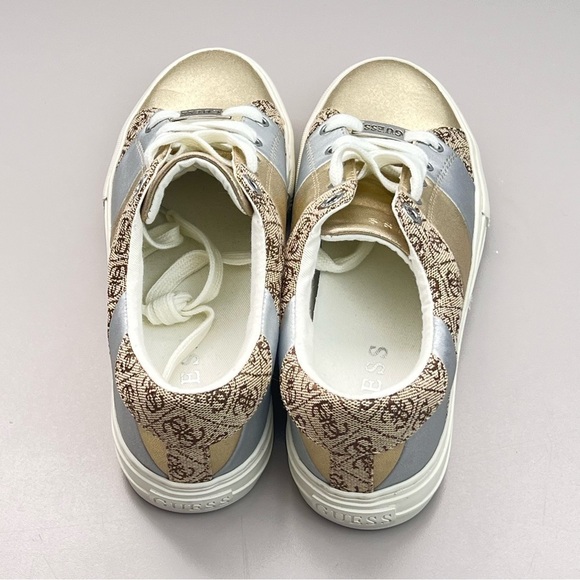 Guess Gold Lust Lace-Up Sneaker  Women's Size 8M - Picture 7 of 12